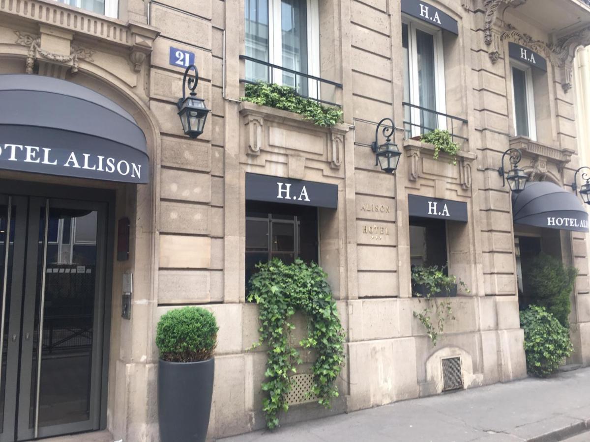 Hôtel Alison Paris Extérieur photo